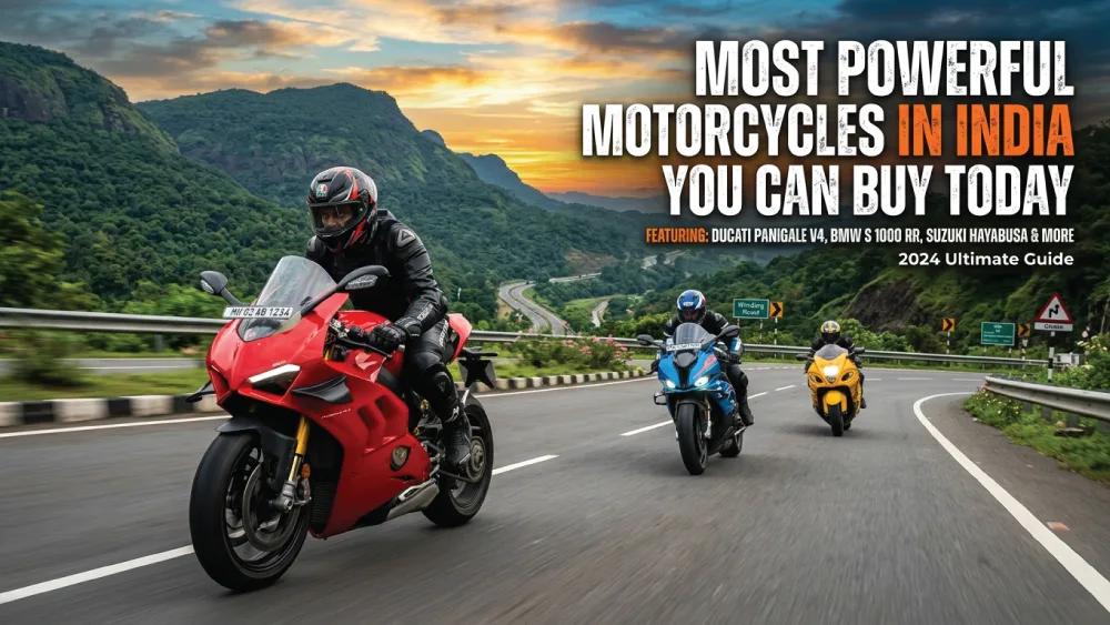 You are currently viewing Most Powerful Motorcycles in India You Can Buy Today