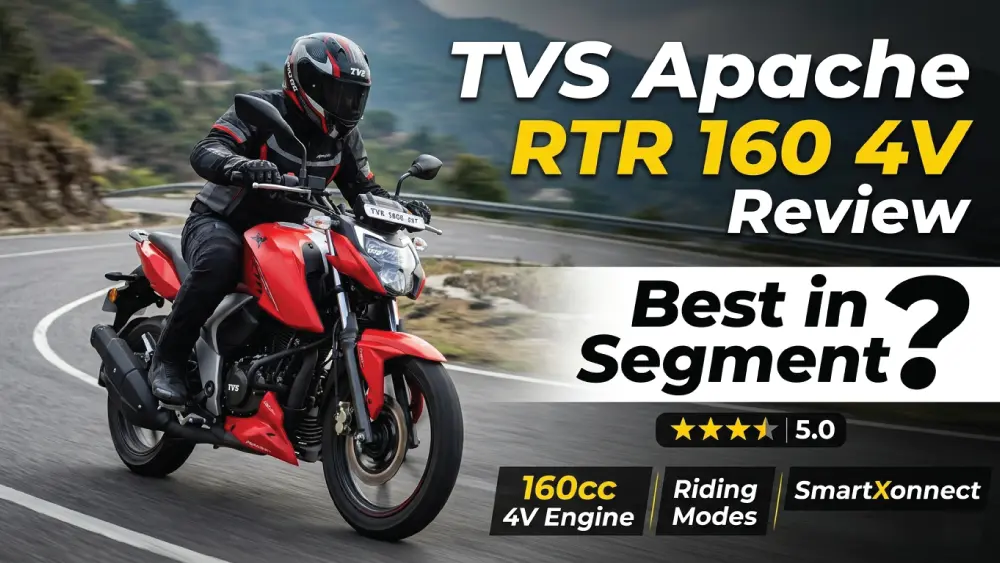 You are currently viewing TVS Apache RTR 160 4V Review: Best in Segment?