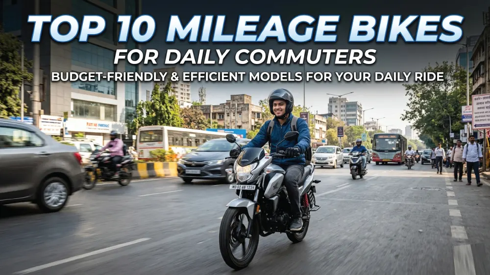 You are currently viewing Top 10 Mileage Bikes for Daily Commuters
